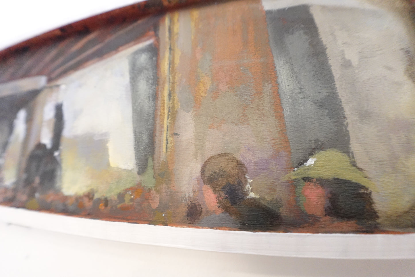 Kiara Plein Air Albany New York Concert Landscape Wall Art Painting - Original Artwork