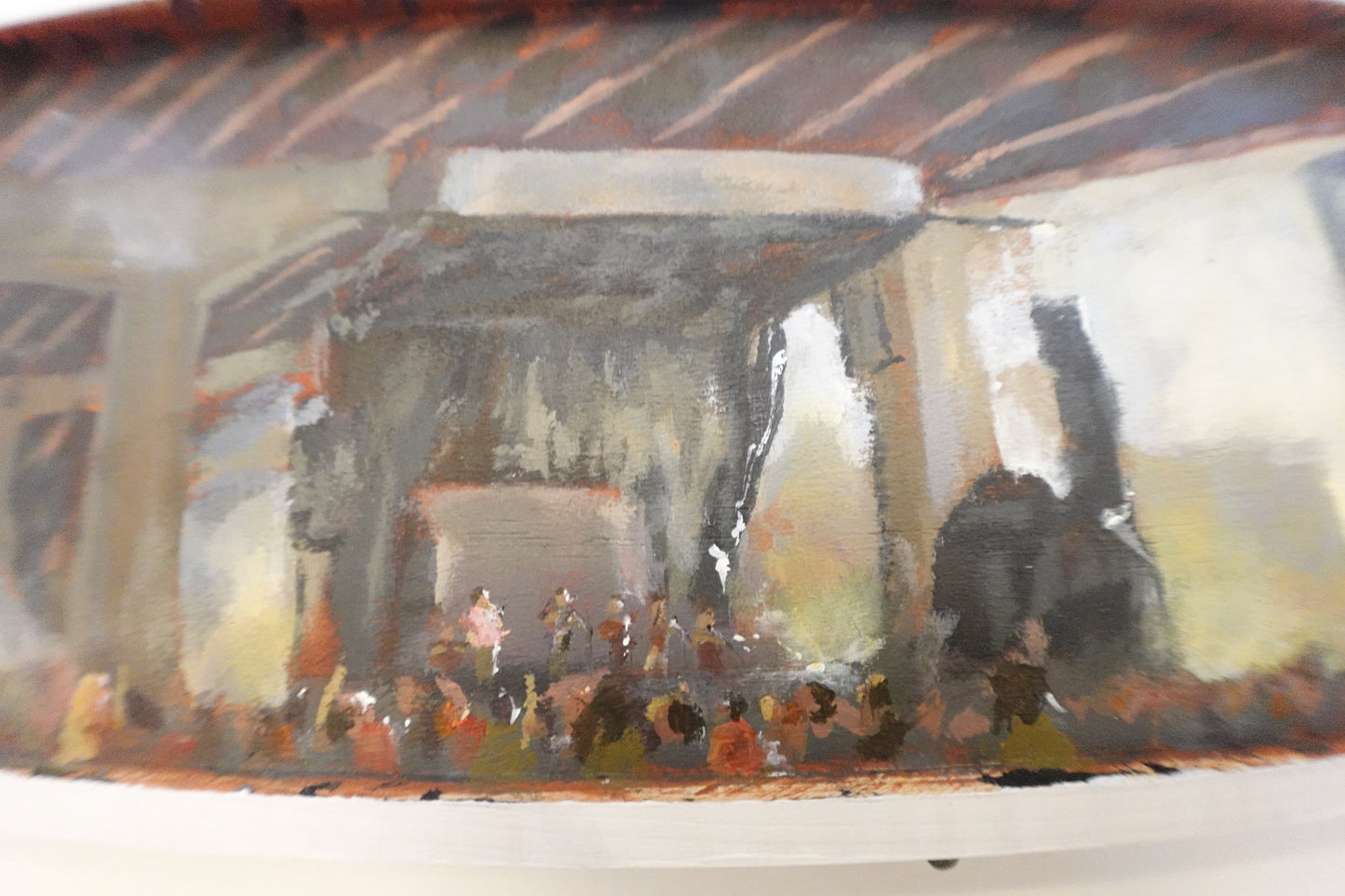 Kiara Plein Air Albany New York Concert Landscape Wall Art Painting - Original Artwork